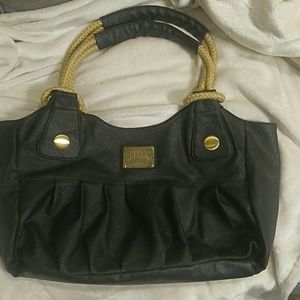 D&G DOLCE & GABBANA big black leather bag